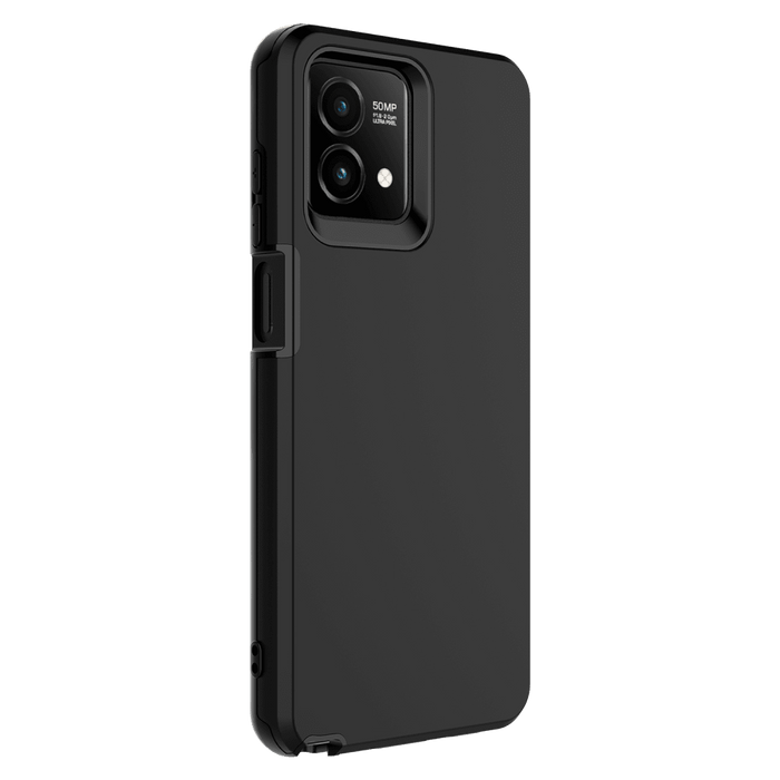 AMPD Classic Slim Dual Layer Case for Motorola Moto G Stylus 5G (2023) / Moto G Stylus (2023) Black