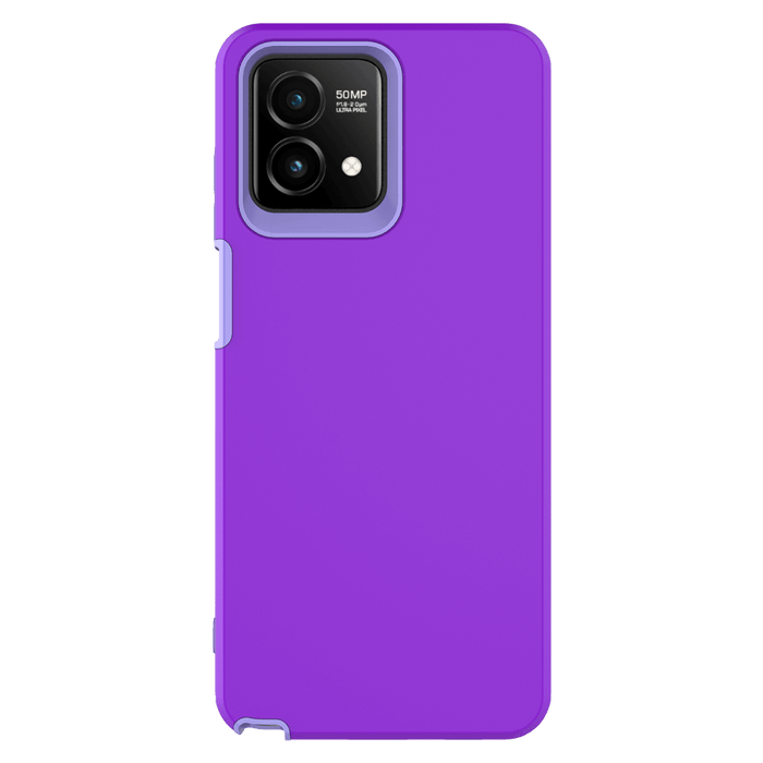 AMPD Classic Slim Dual Layer Case for Motorola Moto G Stylus 5G (2023) / Moto G Stylus (2023) Purple