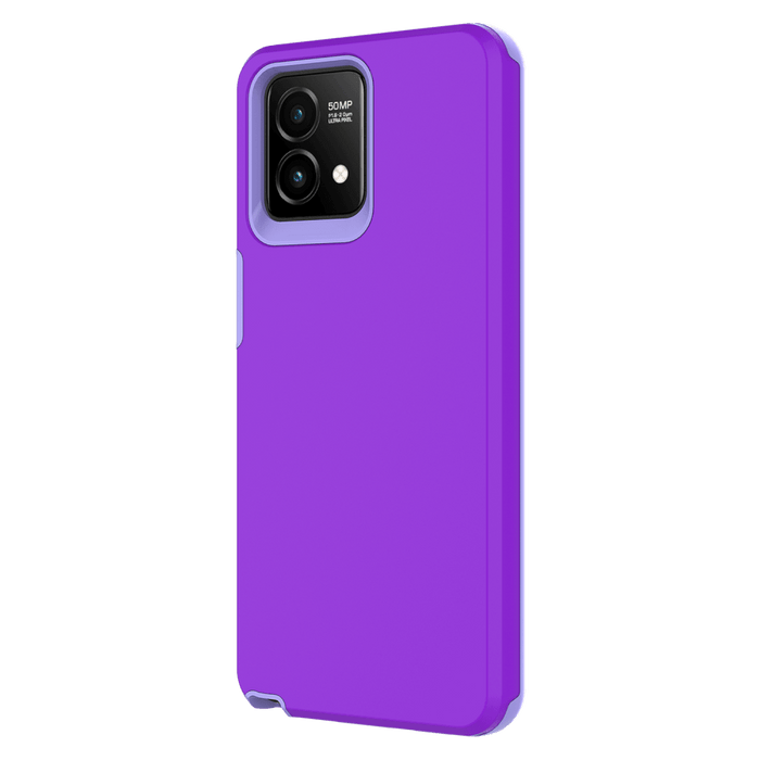 AMPD Classic Slim Dual Layer Case for Motorola Moto G Stylus 5G (2023) / Moto G Stylus (2023) Purple