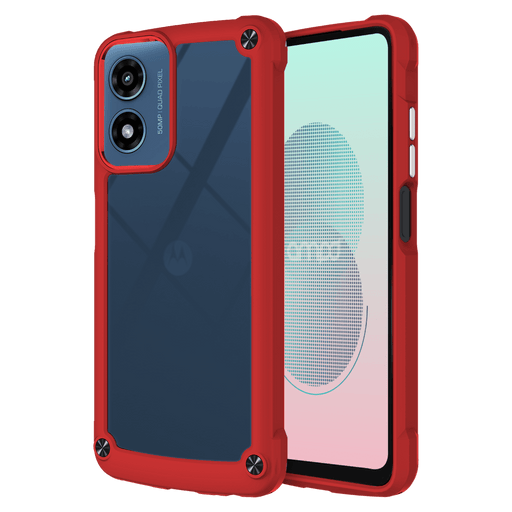 AMPD Acrylic DuraBump Case for Motorola Moto G Stylus 5G (2024) Red