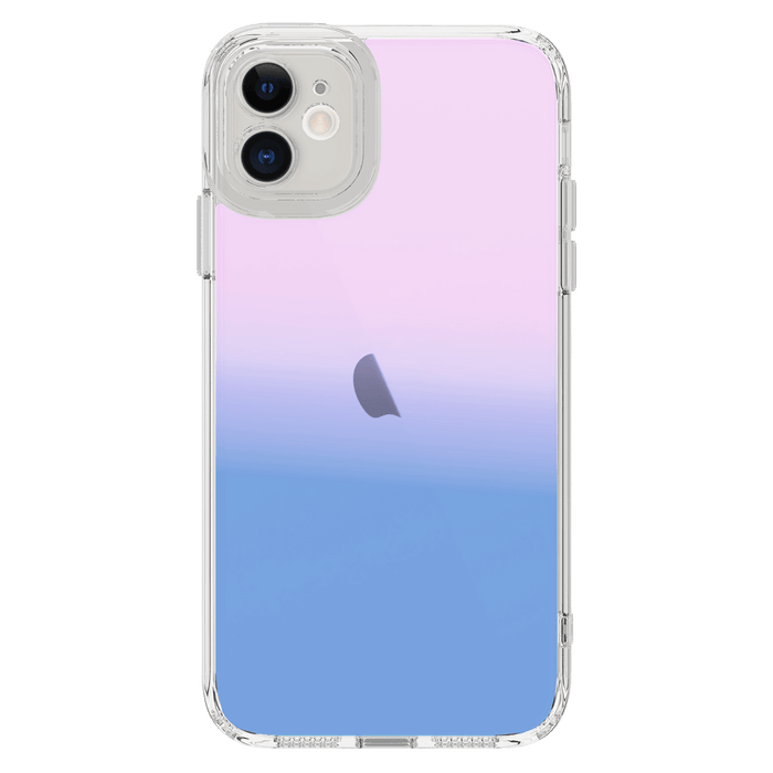 AMPD Acrylic Ice Holographic Case for Apple iPhone 11 Blue and Pink