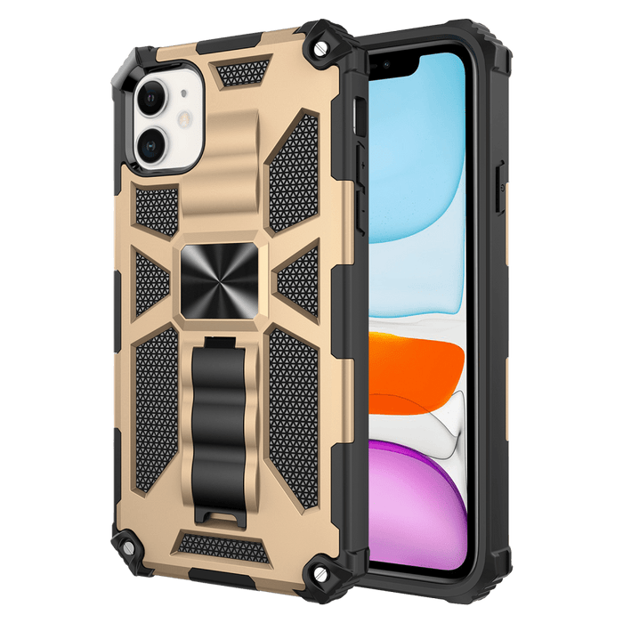 AMPD SpiderKick Dual Layer Case for Apple iPhone 11 Gold