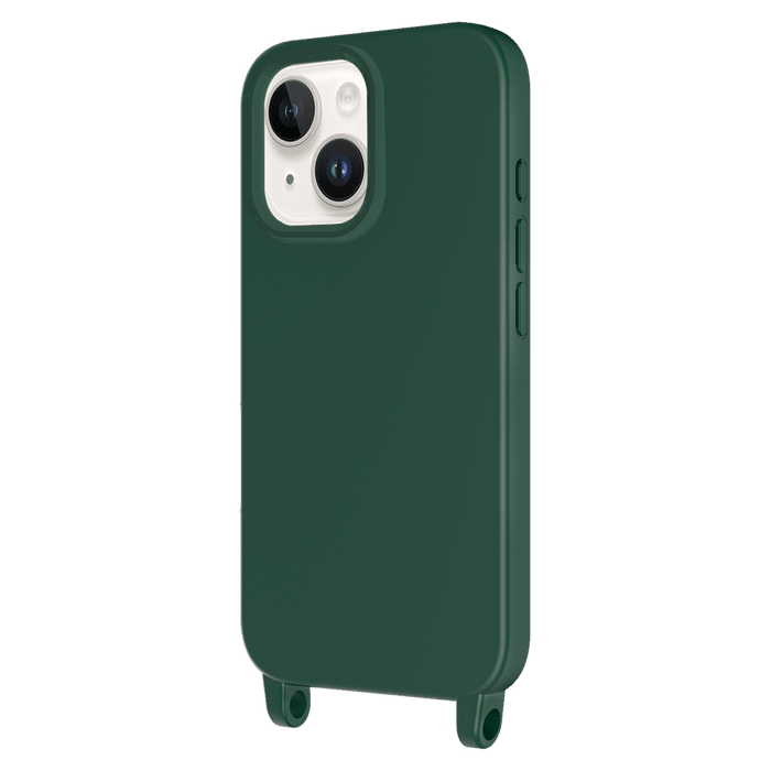 AMPD Real Feel TPU Crossbody Strap Case for Apple iPhone 13