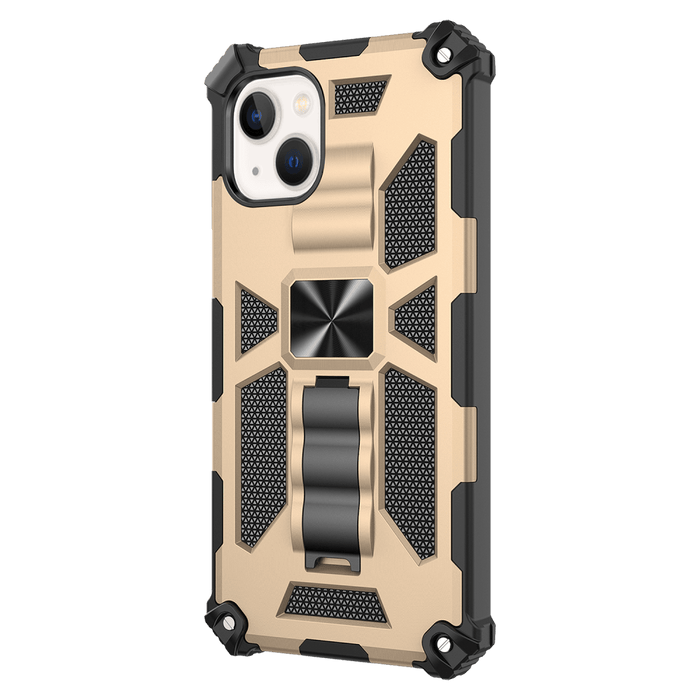 AMPD Dual Layer SpiderKick Case for Apple iPhone 13 Gold