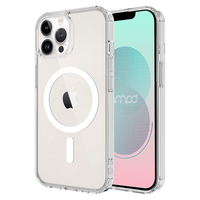 AMPD TPU / Acrylic Crystal Clear MagSafe Case for Apple iPhone 13 Pro Max