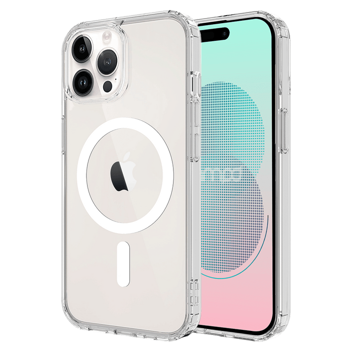 AMPD TPU / Acrylic Crystal Clear MagSafe Case for Apple iPhone 14 Pro Max