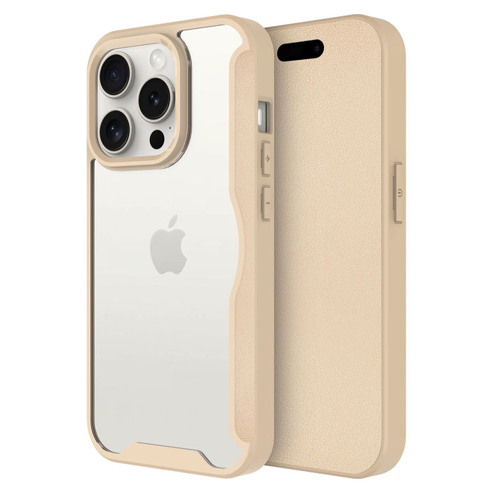 AMPD TPU / Acrylic Flip Wallet MagSafe Case for Apple iPhone 15 Pro Max