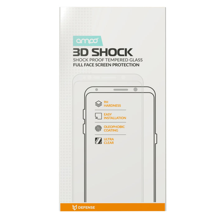 AMPD 3D Glass Screen Protector for Motorola Moto G 5G (2022) Clear