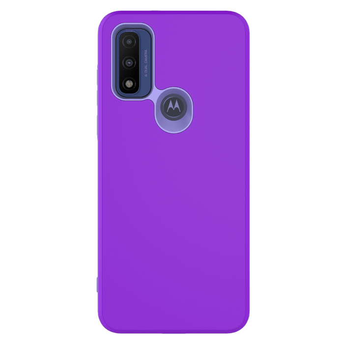 AMPD Classic Slim Dual Layer Case for Motorola Moto G Play (2023) Purple