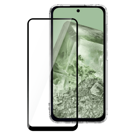 AMPD 3D Full Faced Tempered Glass for Google Pixel 8a Clear