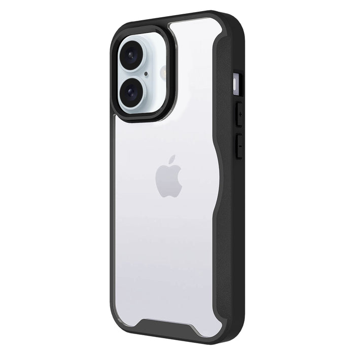 AMPD TPU / Acrylic Wallet Flip Case for Apple iPhone 16 Plus