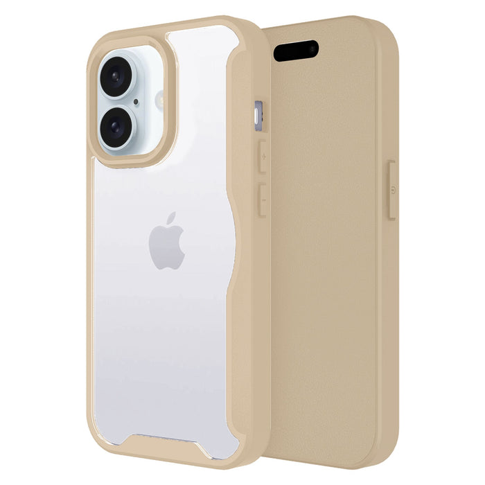 AMPD TPU / Acrylic Wallet Flip Case for Apple iPhone 16 Plus