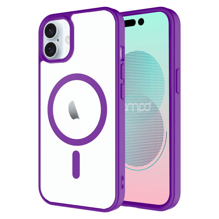 AMPD TPU / Acrylic Bumper MagSafe Case for Apple iPhone 16 Plus