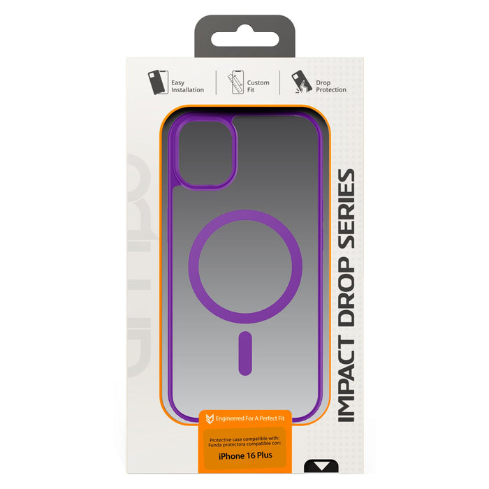 AMPD TPU / Acrylic Bumper MagSafe Case for Apple iPhone 16 Plus