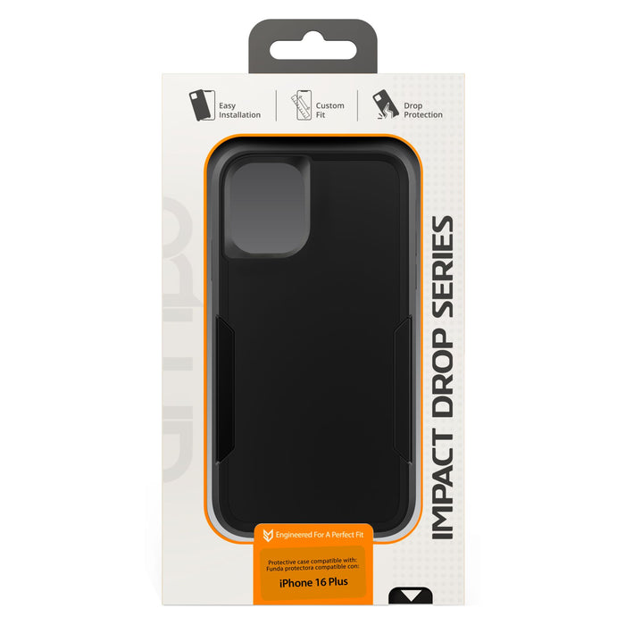 AMPD Military Drop Case for Apple iPhone 16 Plus Black