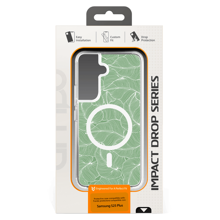 AMPD TPU / Acrylic HD Print Case with Mag Ring for Samsung Galaxy S25 Plus Multi-Color