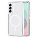 AMPD TPU / Acrylic Crystal Clear Magnetic Case for Samsung Galaxy S25 Plus
