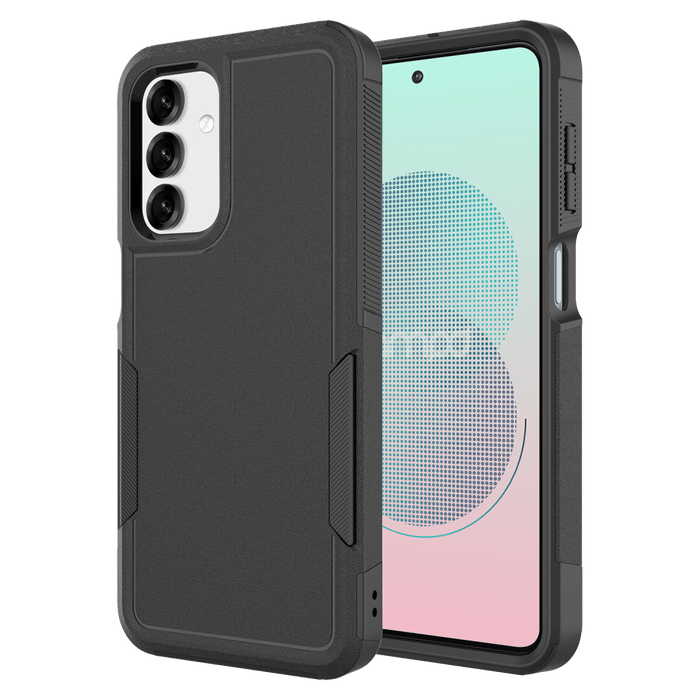 AMPD Dual Layer Hard Shell Military Drop Case for Samsung Galaxy S25 Plus Black