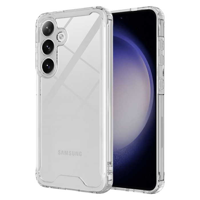 AMPD TPU / Acrylic Crystal Clear Case for Samsung Galaxy S24 Plus Clear