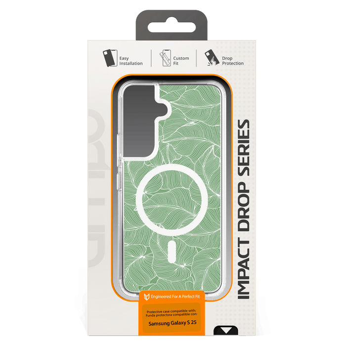 AMPD TPU / Acrylic HD Print Case with Mag Ring for Samsung Galaxy S25