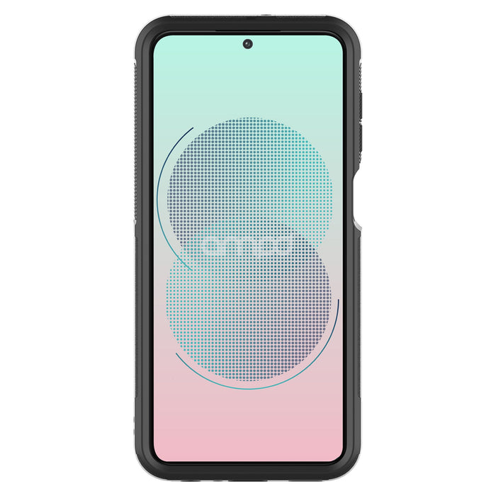 AMPD Dual Layer Hard Shell Military Drop Case for Samsung Galaxy S25 Black