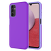 AMPD Classic Slim Dual Layer Case for Samsung Galaxy A14 / A14 5G Purple
