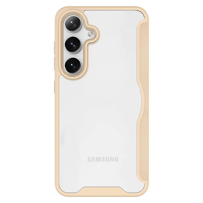 AMPD TPU / Acrylic Flip Wallet MagSafe Case for Samsung Galaxy S24