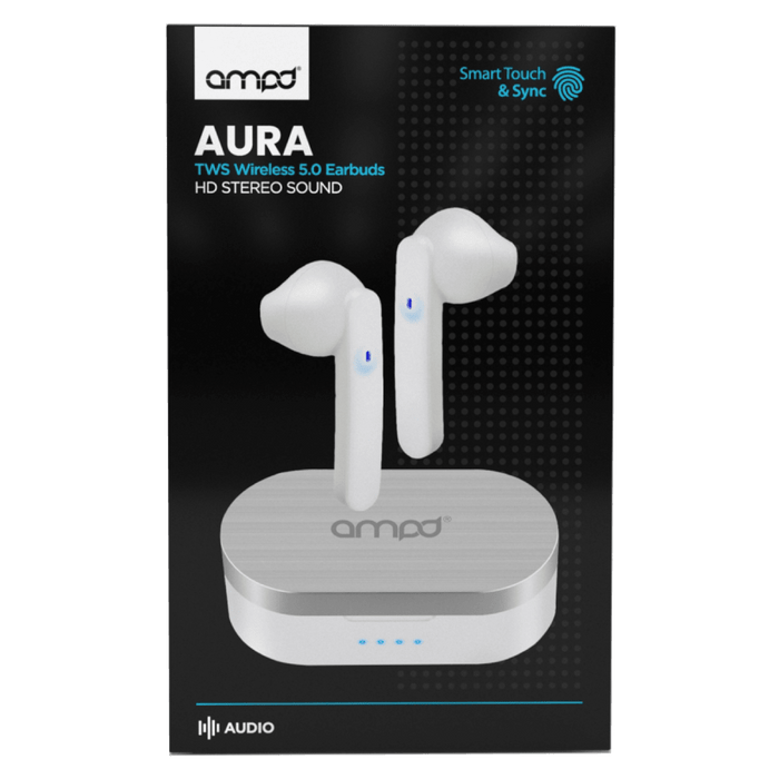 True Wireless In Ear Headphones with Smart Touch Controls and Charging Pack