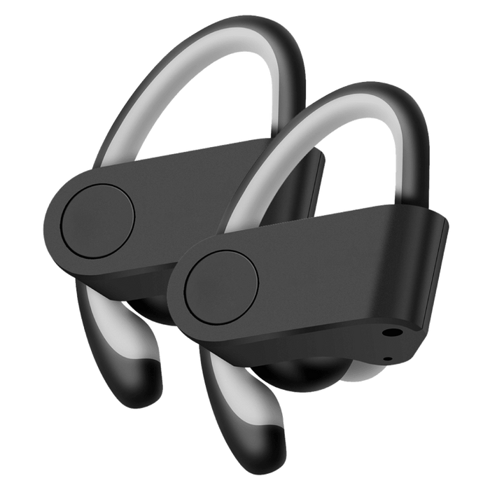 AMPD Active 5.0 Sport-Fit True Wireless Bluetooth In Ear Headphones Black