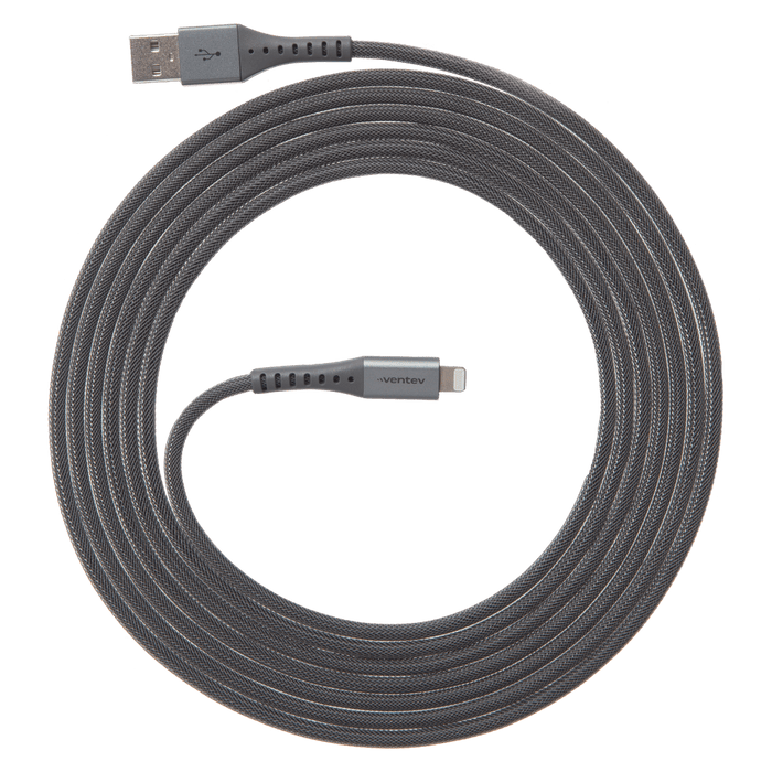 Ventev Alloy USB-A to Apple Lighting High Speed Ultradurable 10 Foot Cable