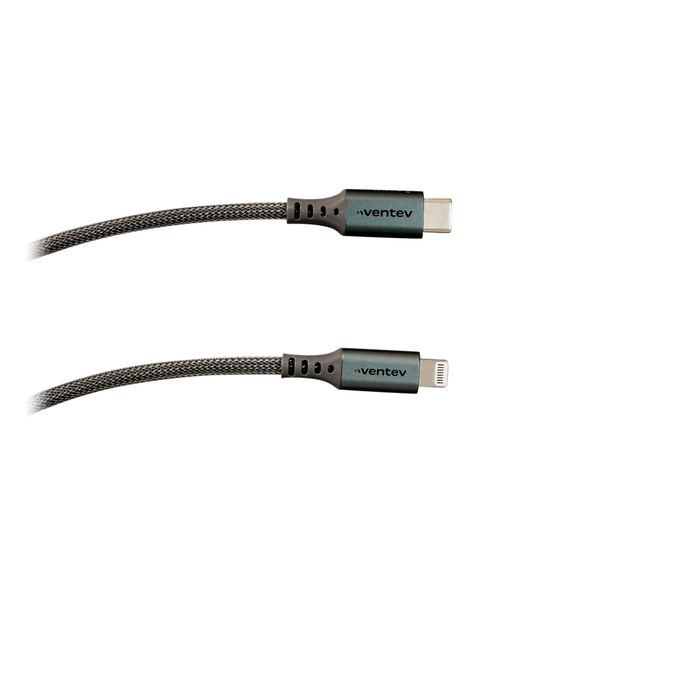 Ventev Alloy USB-C to Apple Lightning High Speed Ultradurable 10 Foot Cable
