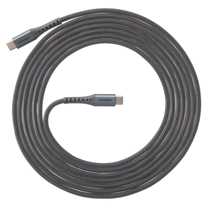 Ventev Alloy USB-C to USB-C High Speed Ultra Durable 10 Foot Cable