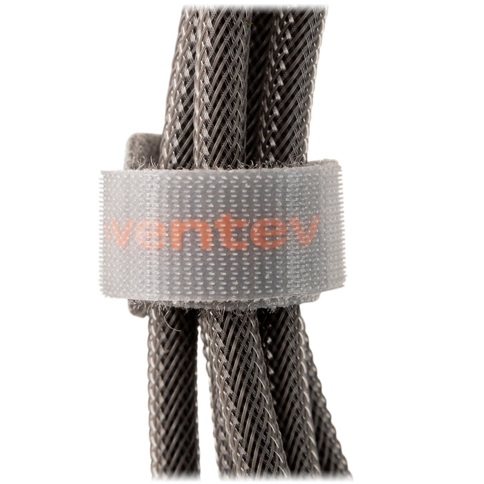 Ventev Alloy USB-C to USB-C High Speed Ultra Durable 10 Foot Cable Silver