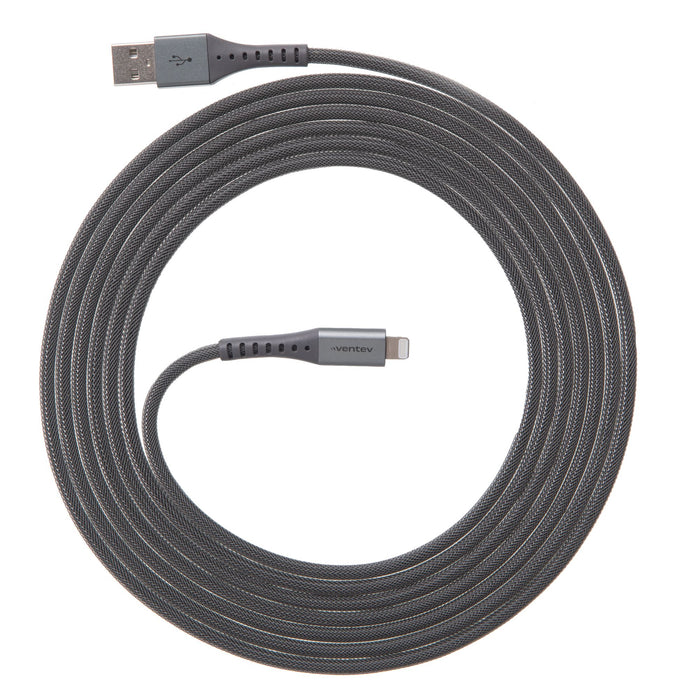 Ventev Alloy USB-A to Apple Lightning High Speed Ultradurable 10 Foot Cable