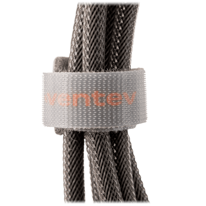 Ventev Alloy USB C to Apple Lightning High Speed Ultradurable 10 Foot Cable Gray