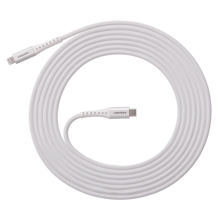 Ventev Alloy USB-A to Apple Lightning High Speed Ultradurable 10 Foot Cable