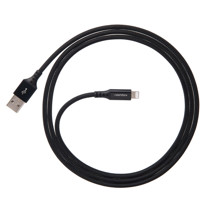 Ventev Alloy USB-A to Apple Lightning High Speed Ultradurable 4 Foot Cable