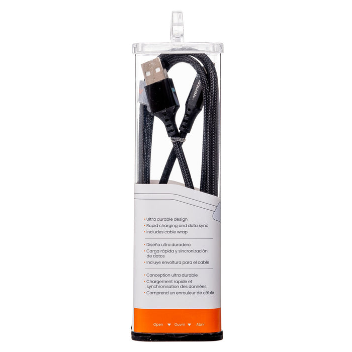 Ventev Alloy USB-A to Apple Lightning High Speed Ultradurable 4 Foot Cable