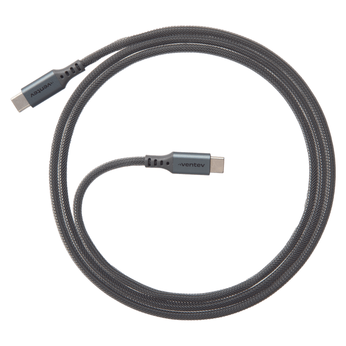 Ventev Alloy USB-C to USB-C High Speed Ultradurable 4 Foot Cable