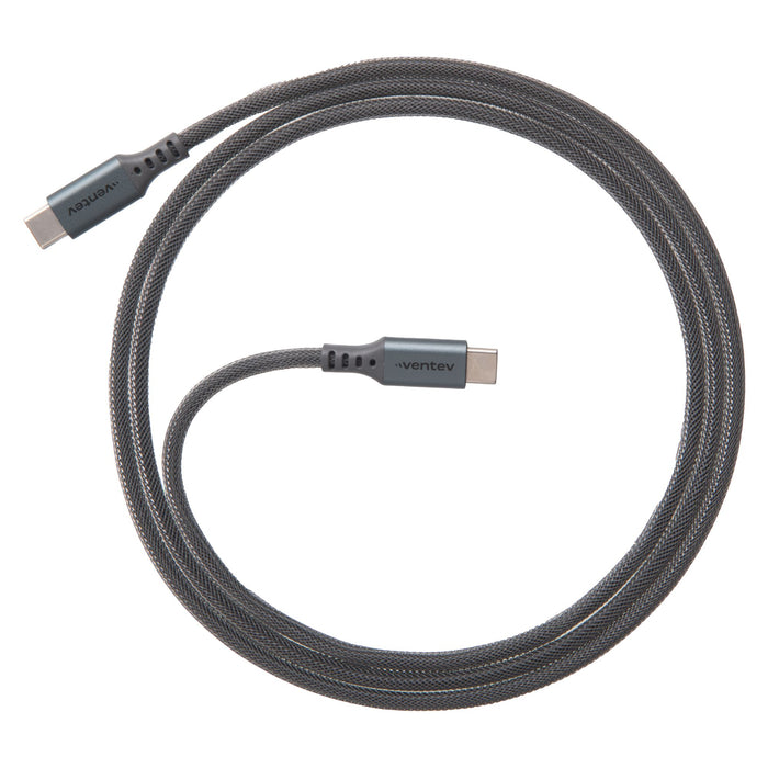 Ventev Alloy USB-C to USB-C High Speed Ultradurable 4 Foot Cable