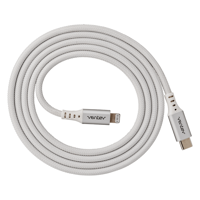 Ventev Alloy USB-C to Apple Lightning High Speed Ultradurable 4 Foot Cable