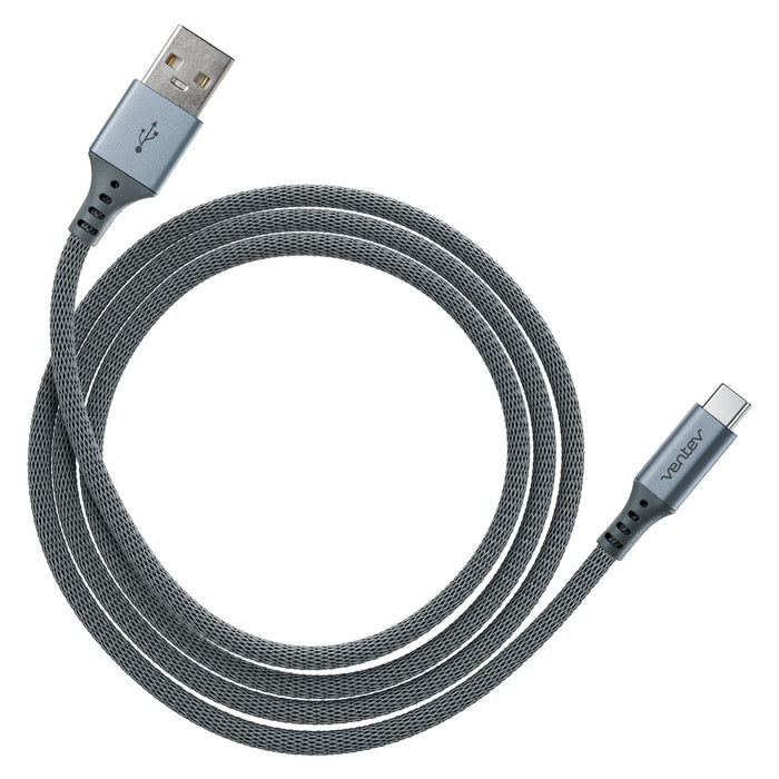 Ventev Alloy USB-A to USB-C High Speed Ultra-Durable 4 Foot Cable