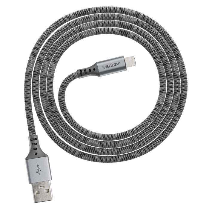 Ventev Alloy USB-A to Apple Lightning High Speed Ultradurable 4 Foot Cable