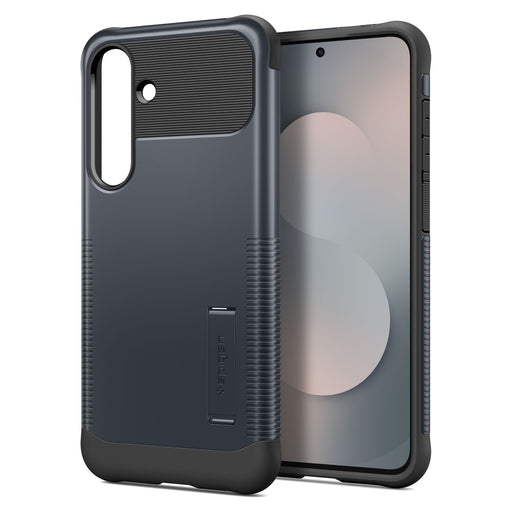 Spigen - Slim Armor Magfit Case for Samsung Galaxy S25 FE - Metal Slate
