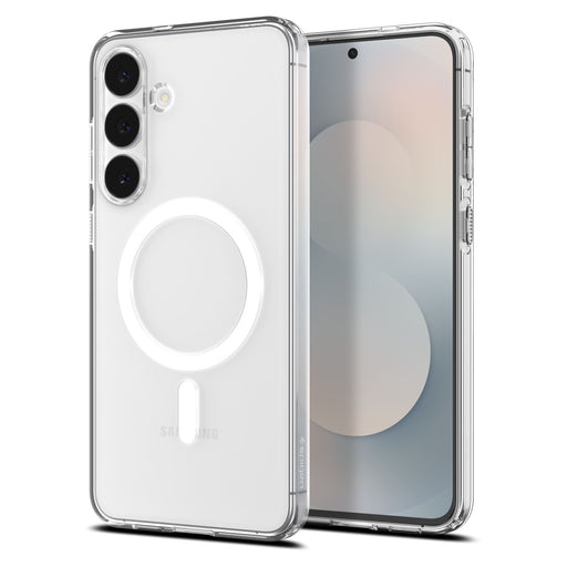 Spigen - Crystal Flex Magfit Case for Samsung Galaxy S25 FE - Clear White