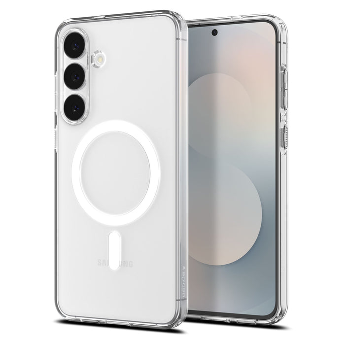 Spigen - Crystal Flex Magfit Case for Samsung Galaxy S25 FE - Clear White