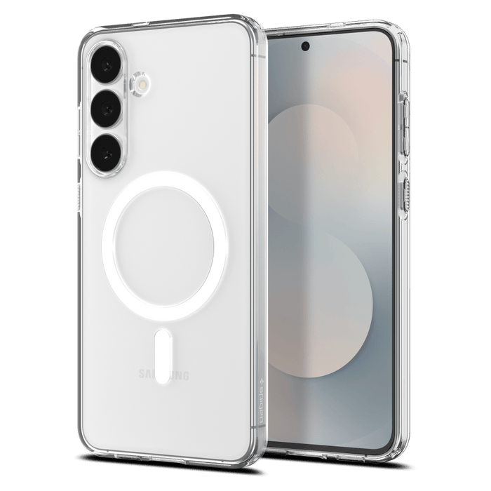 Spigen - Crystal Flex Magfit Case for Samsung Galaxy S25 FE - Clear White
