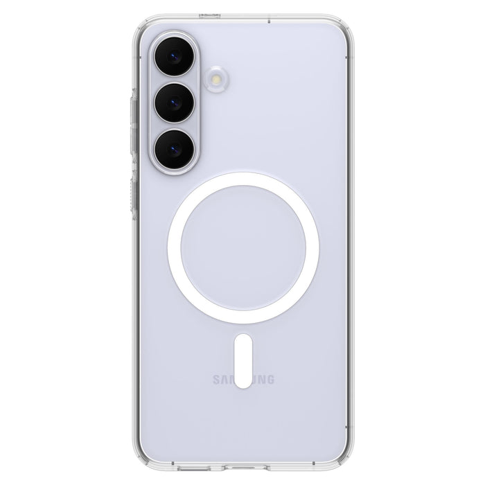 Spigen - Crystal Flex Magfit Case for Samsung Galaxy S25 FE - Clear White