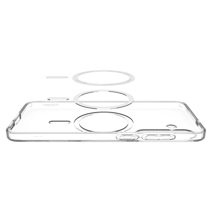 Spigen - Crystal Flex Magfit Case for Samsung Galaxy S25 FE - Clear White
