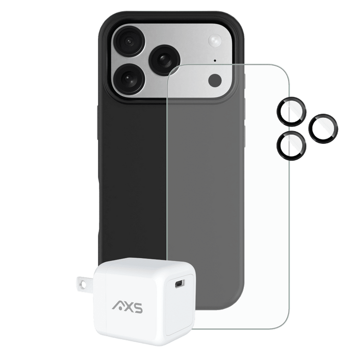 AXS Pulse Essential 4-in-1 Bundle for Apple iPhone 18 Pro Max / 17 Pro Max
